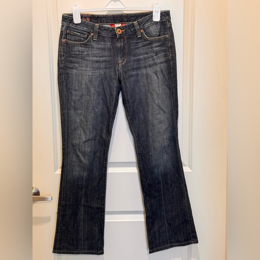 Lucky Brand Women's Dark Wash Boot-Cut Jeans - Indigo Black